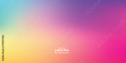 Abstract Colorful Gradient Mesh Background vector EPS10