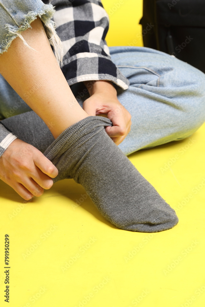 Fototapeta premium 20s female college student