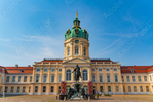 Charlottenburg Palace, a Baroque palace in Berlin, Germany © momo11353