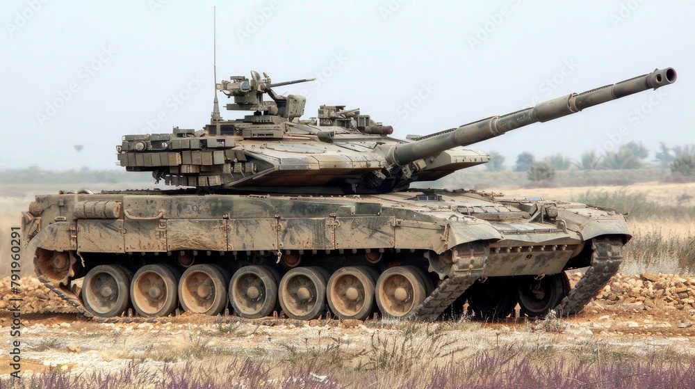 photo of the leopard tank, light grey with black details, on an open field near a northern France border station, sunny day, photo of the leopard tank, light grey with black details, on an open field near a northern France border station, sunny day,