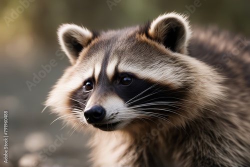 representative can expression wildlife cute excellent very beast the raccoon human dangerous head that side animal hands portrait face cuddly park mammal white brown nostril fur gaze awake black'