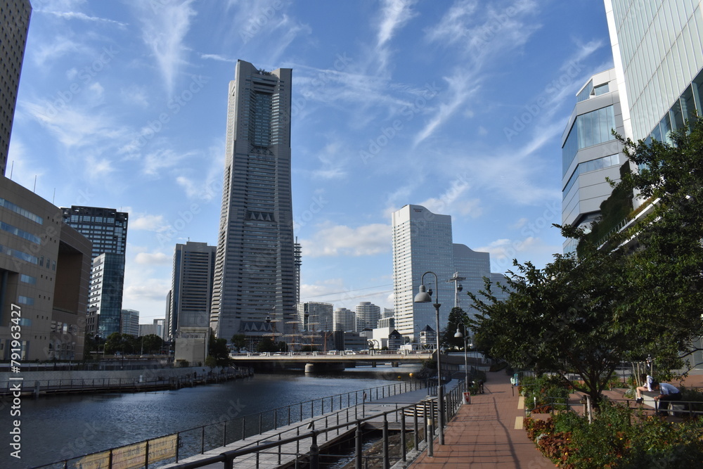 Obraz premium みなとみらいの風景
