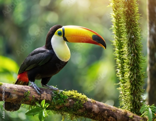 toucan on a tree