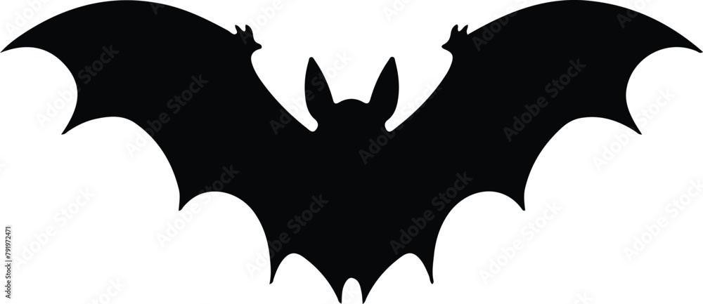 Bat silhouette Bat silhouette