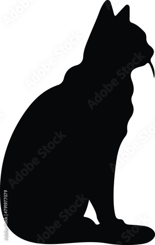 Dwelf Cat silhouette