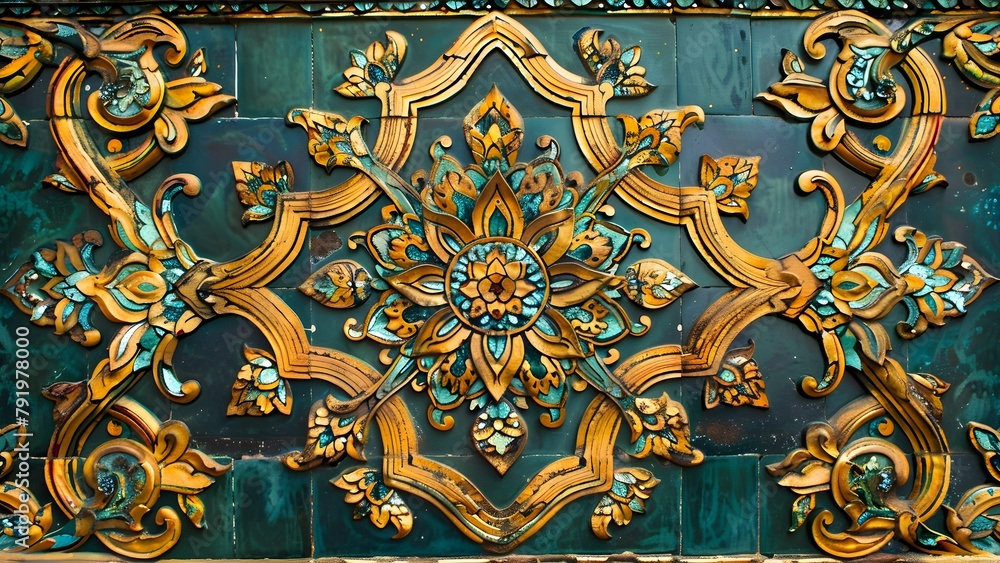 Thai Pattern background Thai Pattern background
