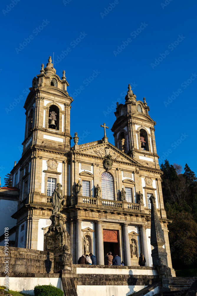 Fototapeta premium Sanctuary of Bom Jesus do Monte, Braga, Portugal