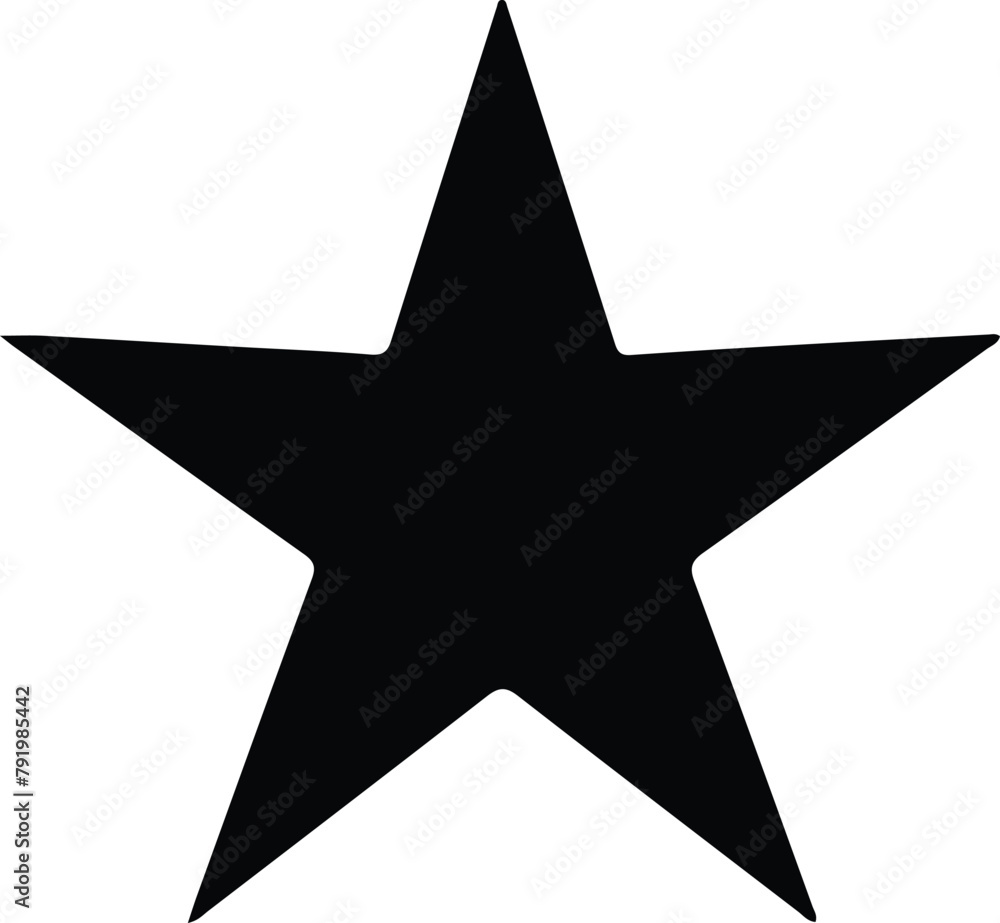 Star silhouette Star silhouette