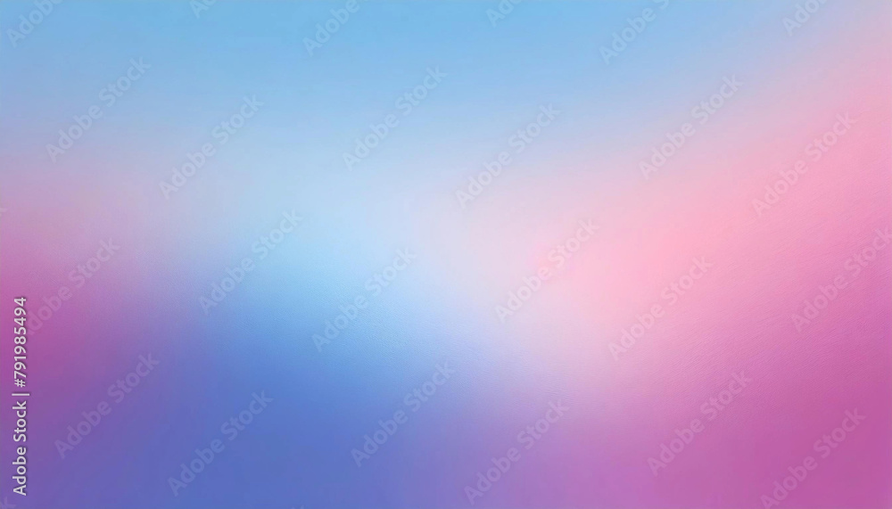 Simple blue pink gradient pastel, blurred color, illustration.