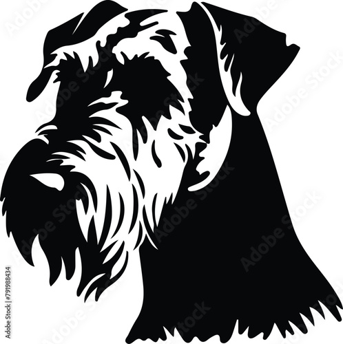 Airedale Terrier silhouette