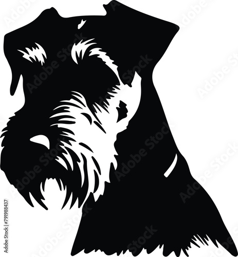 Airedale Terrier silhouette