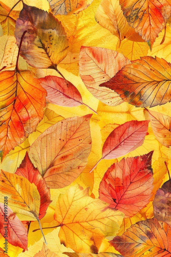 Colorful Autumn Leaves Colorful Autumn Leaves