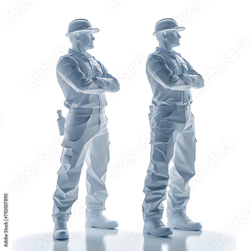Confident Mechanic: Expertise and Reliability Personified