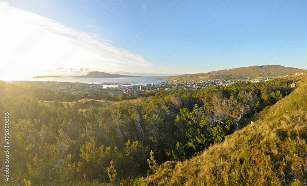 Tórshavn - the capital and largest city of the Faroe Islands Tórshavn - the capital and largest city of the Faroe Islands