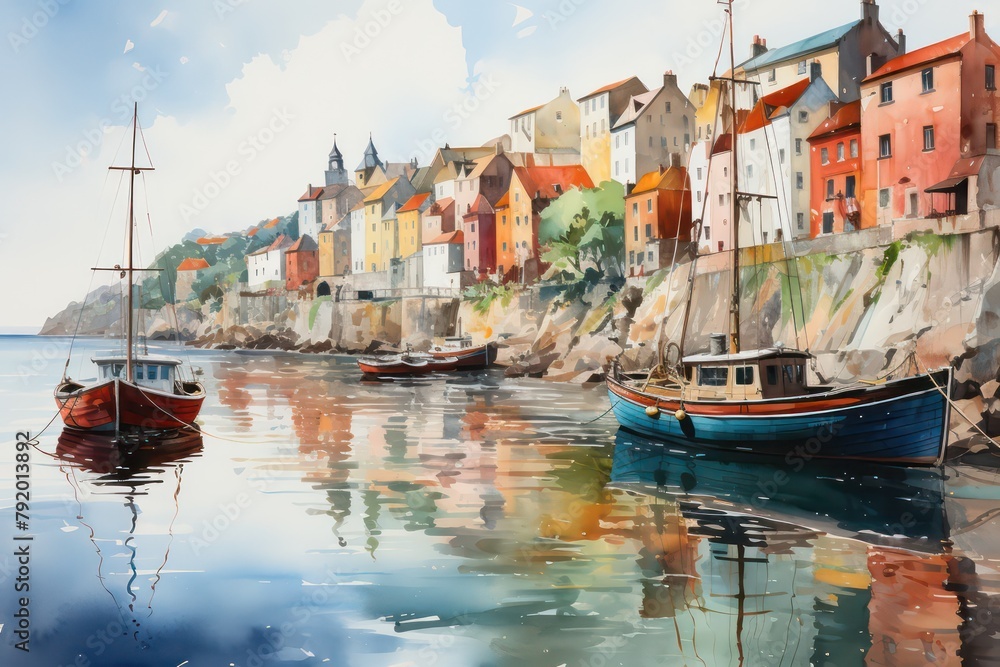 Fototapeta premium city grand canal