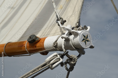 rigging on a sailboat