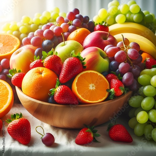 fruits on a plate