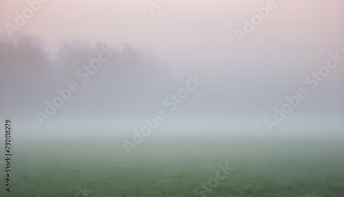 Ethereal mist enveloping the canvas in a soft haze