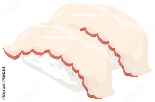 タコの握り寿司