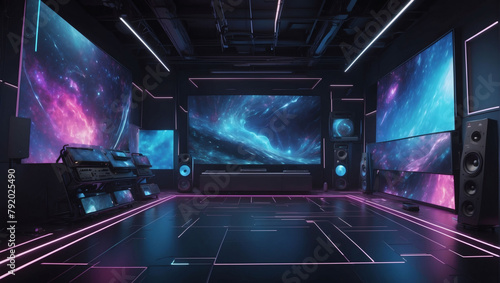 Contemporary digital background crafted for immersive audio experiences, advanced graphics rendering, and AI applications.