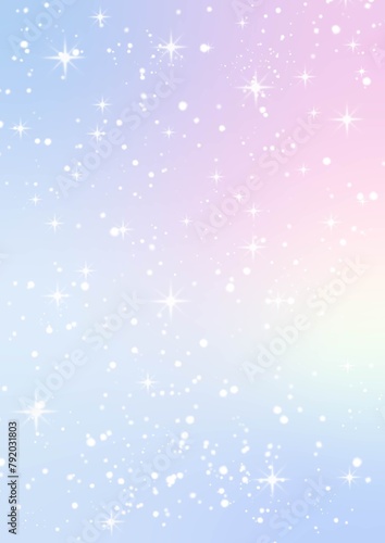 Pastel sky and stars fantasy background.	