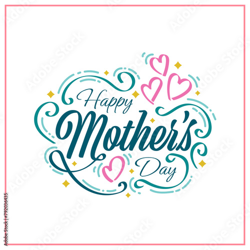 Happy Mother s Day  Happy Mothers day  Happy Mother day  Mother Day  Mom  I love you Mom  Flowers  Beautiful Design  Minimal  Typography