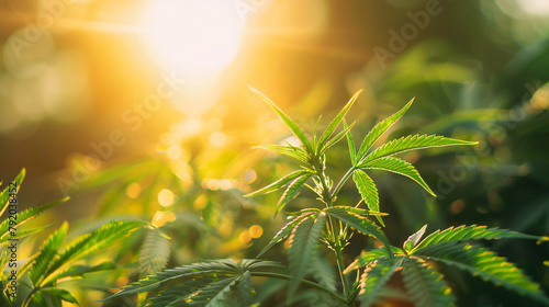 Plant marijuana background for your resource