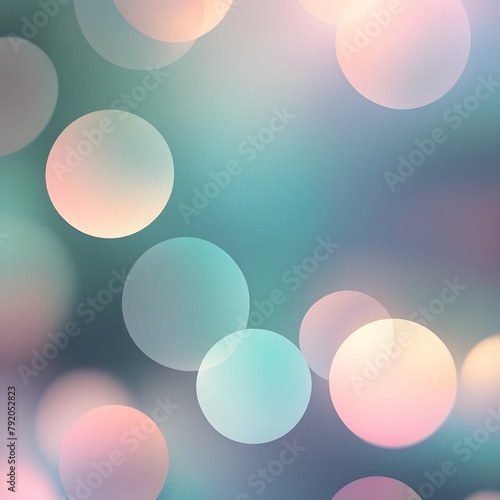 abstract background with bokeh