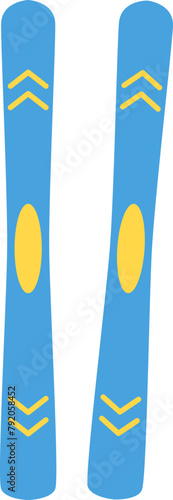 pair of skis


