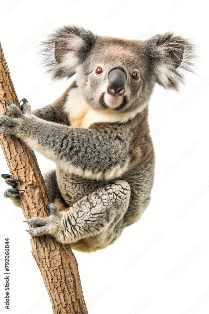 Fototapeta premium koala sitting on a tree branch