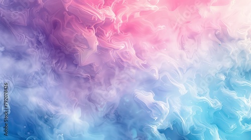 This image features a vibrant abstract marble pattern with swirling pink and blue shades that blend into each other
