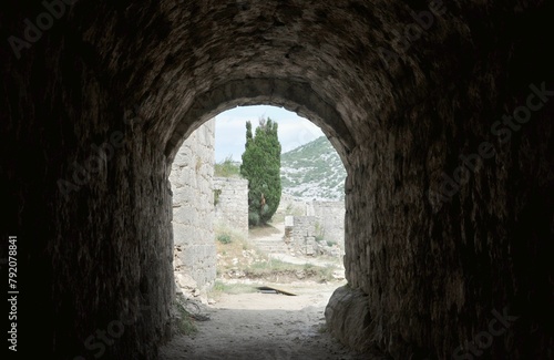 Klis fortress in Croatia.