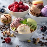 Delicious ice-cream