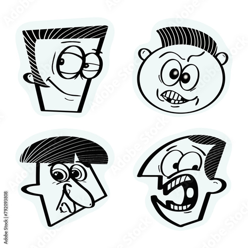 Art & Illustration troll face expression