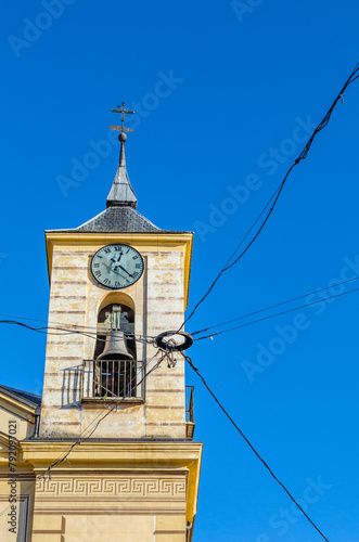 Church in the town of Real Sitio de San Ildefonso, Spain