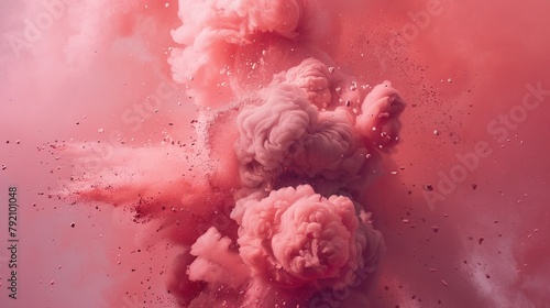 Pink Powder Explosion.