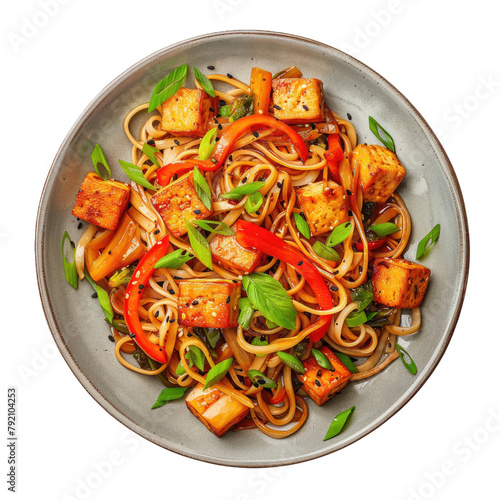 Delicious Plate of Tofu and...