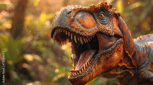 Ferocious T-Rex Close-Up © alex