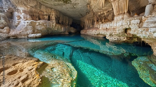 The famous Grotta della Poesia, province of Lecce, in the Salento region of Puglia, southern Italy.

 photo