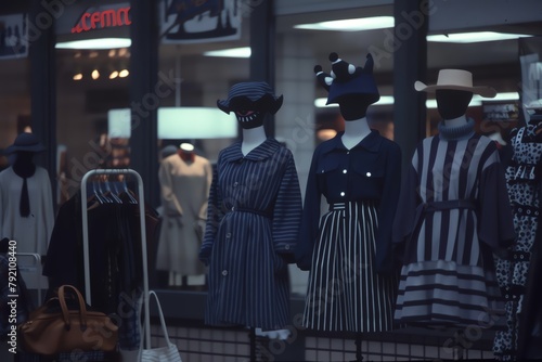 A sudden outbreak of polkadotted products swept the market, rendering the companys entire line of striped clothing obsolete
