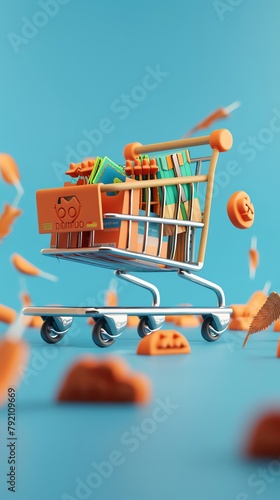 Every beep from a digital wallet weaves into the symphony of online shopping, echoing in the chambers of ecommerce photo