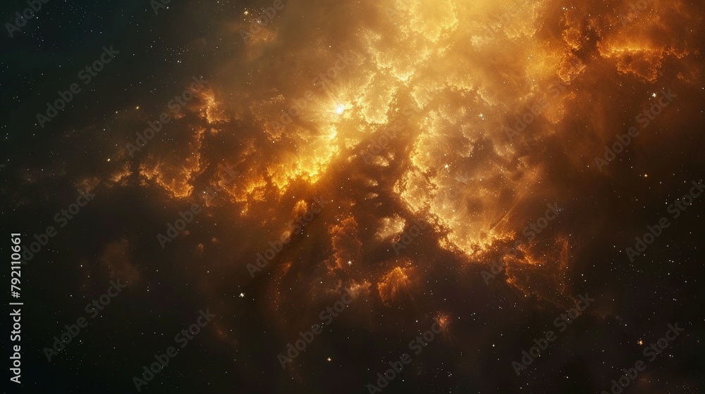 Fototapeta premium A Nebular Cradle of Young Stars