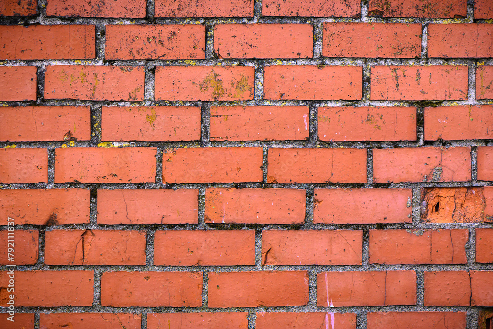Obraz premium Old grunge brick wall background 1