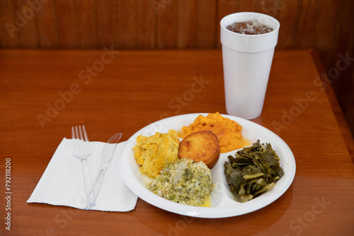 vegetable plate and drink