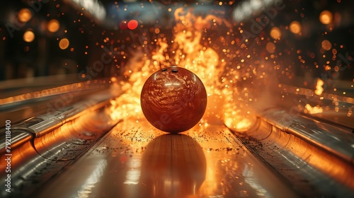 Combustible Strike: When Bowling Meets Fire