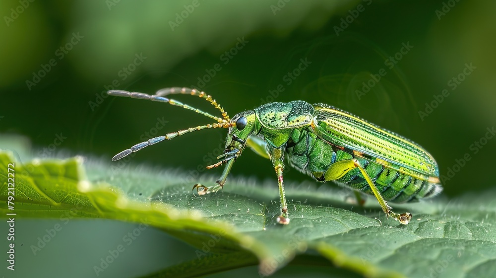 Close-up of insect on leaf, Wellesley, Massachusetts, United States, USA.
Close-up of insect on leaf, Wellesley, Massachusetts, United States, USA.