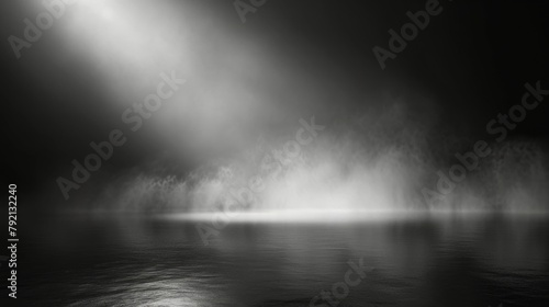 Three Spotlights on Stage