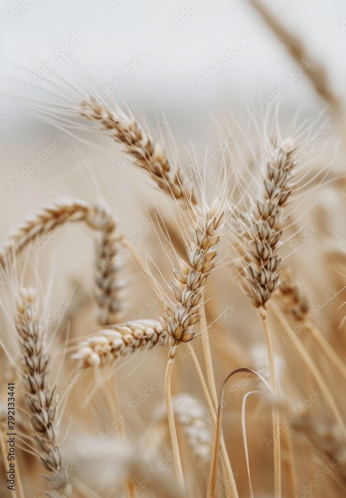 Close Up of a Bunch of Wheat Close Up of a Bunch of Wheat