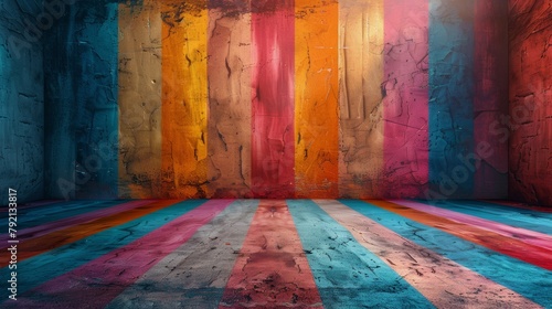 Stage With Lights and Canopy