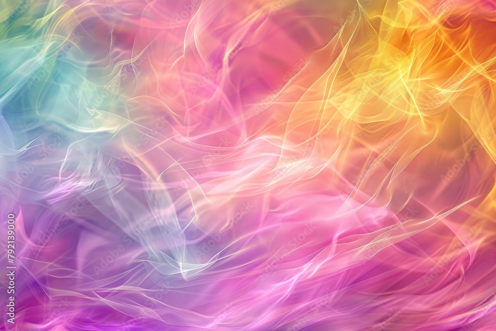 Abstract background. Blurred colorful rainbow background. Mesh background of more colors. beauty soft pink color - generative ai Abstract background. Blurred colorful rainbow background. Mesh background of more colors. beauty soft pink color - generative ai